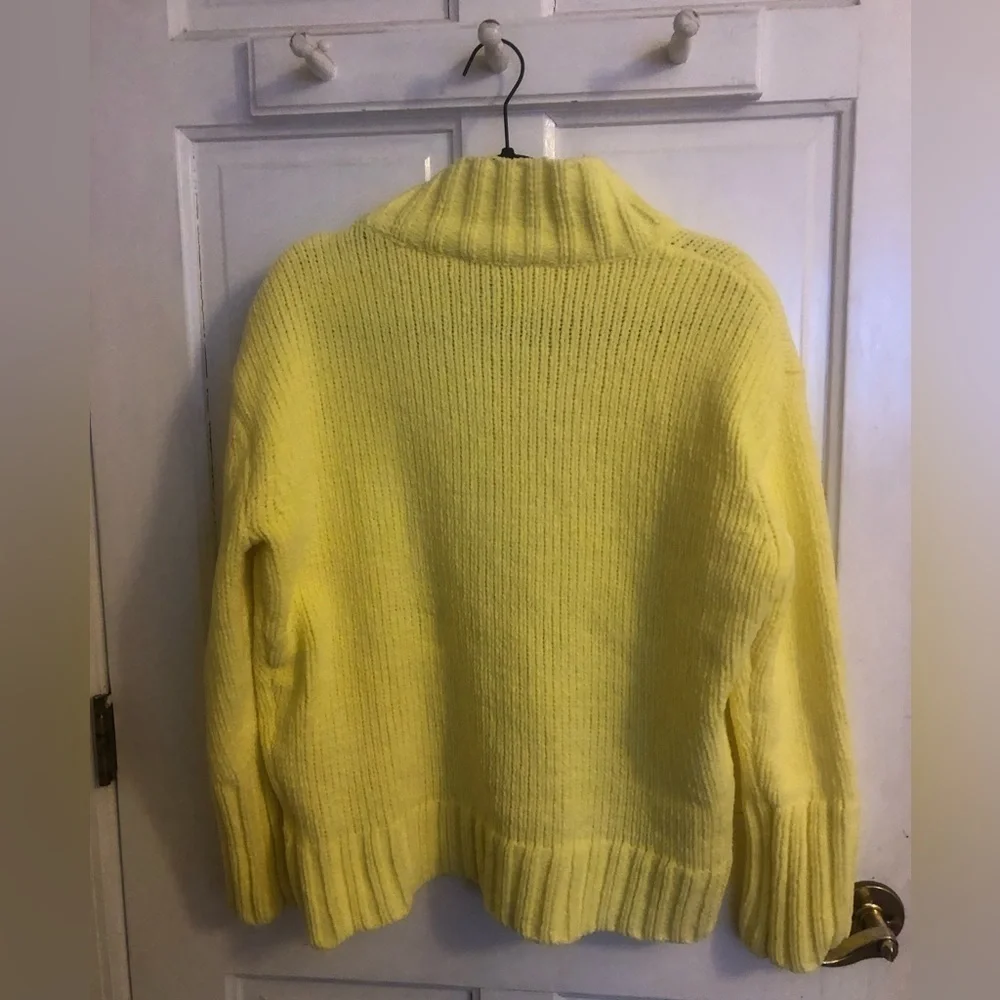 Philosophy Yellow High Neck Sweater